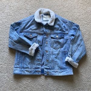Cotton On Sherpa Jean Jacket
